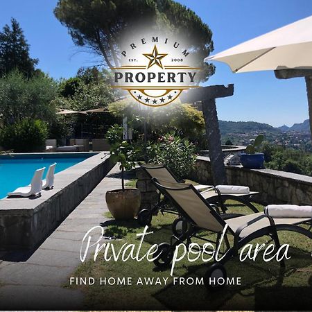 Suite Room With Private Pool Area, Near Como Lake, Private Parking I Villa Dei Leoni Morbio Inferiore Экстерьер фото